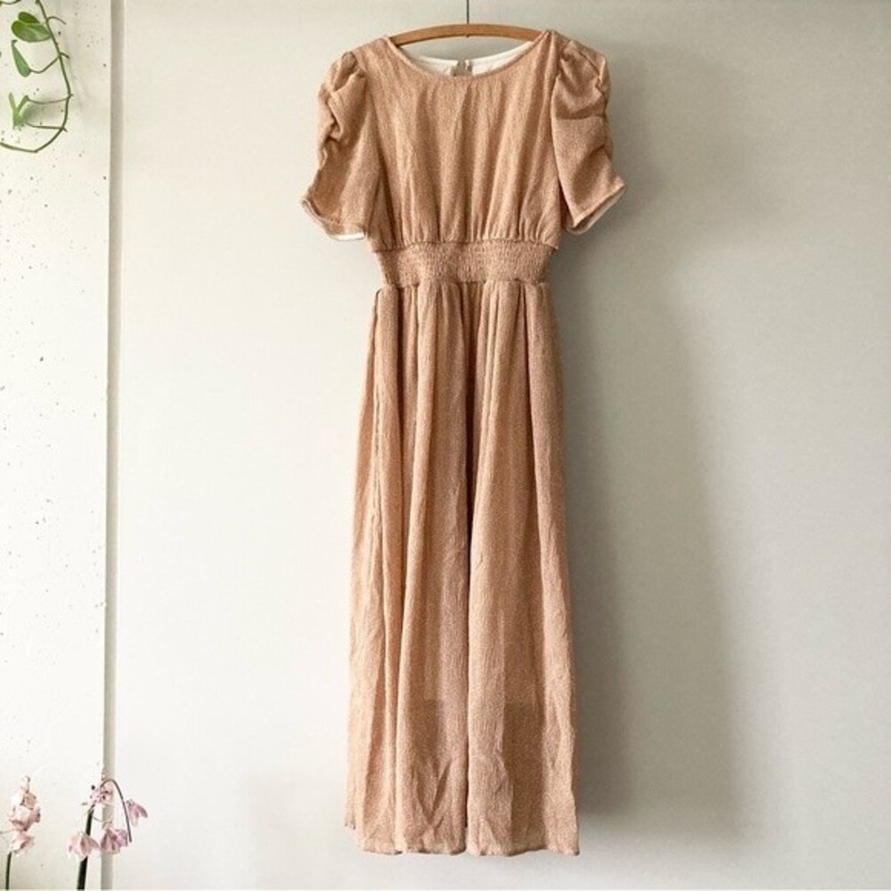 Jill Stuart Polka Dot Midi Dress S